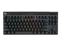 Logitech G PRO X TKL Tastatur Mekanisk LIGHTSYNC Trådløs Fransk