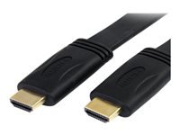 StarTech.com Câble plat - HDMI vers HDMI avec Ethernet - Ultra HD 4k x 2k