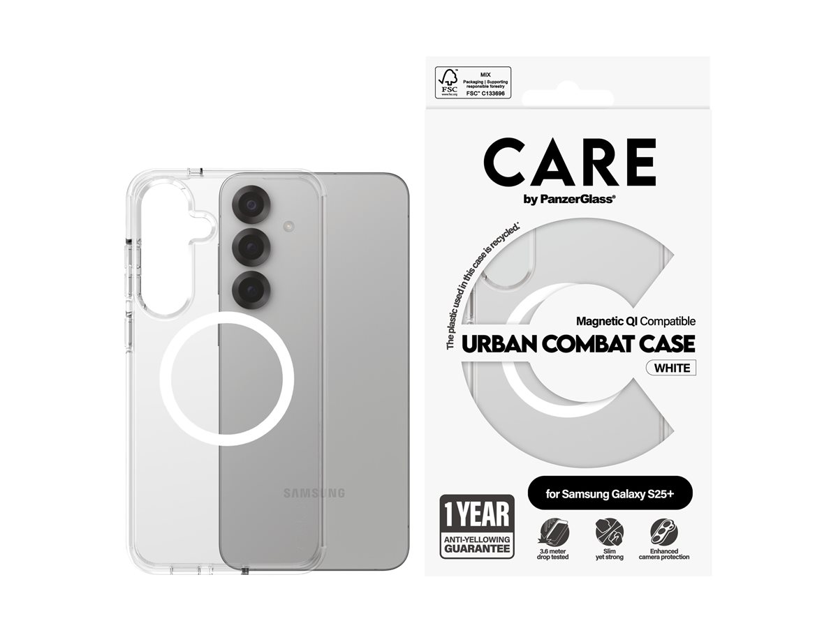 PanzerGlass CARE Samsung Galaxy S25+ Urban Combat White QI – foto 3