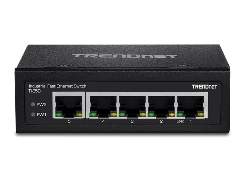 TRENDnet TI-E50 - commutateur - 5 ports - non gr - Conformit TAA