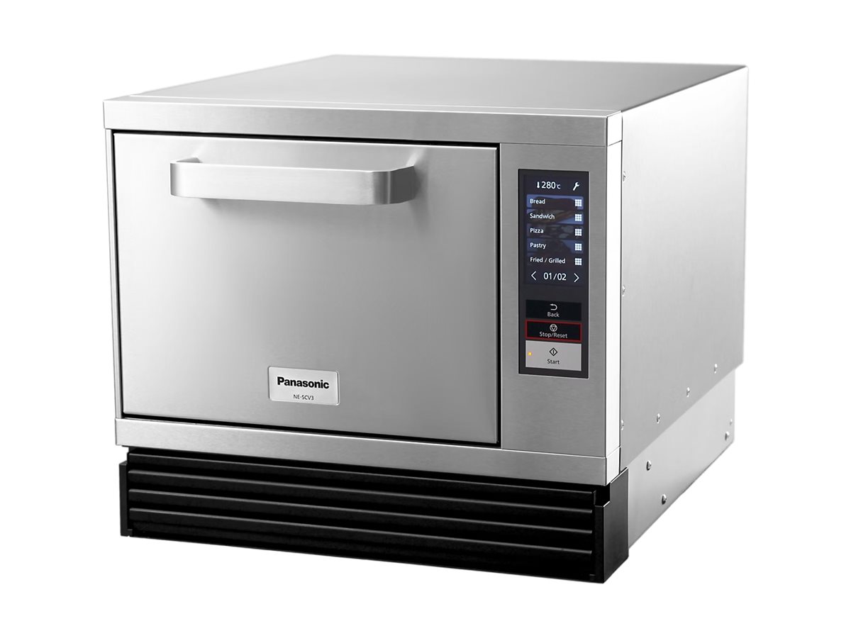 An image of Panasonic NE-SCV3 - microwave oven with convection and grill - freestanding