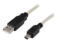DELTACO USB-kabel 1m