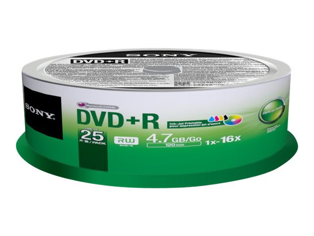 Sony 25DPR47PP - 25 x DVD+R