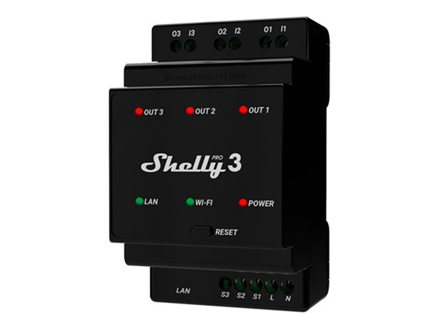 SHELLY Pro 3 Smart Relay FG3800235268094