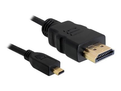 Delock 82663, HDMI-Kabel, DELOCK HDMI Kabel Ethernet A D 82663 (BILD1)
