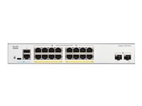 Cisco Catalyst 1300-16FP-2G - switch - 16 ports - Managed - rack-mountable
