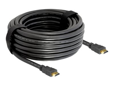 DELOCK HDMI Kabel Ethernet A -> A St/St 10.00m 4K Gold