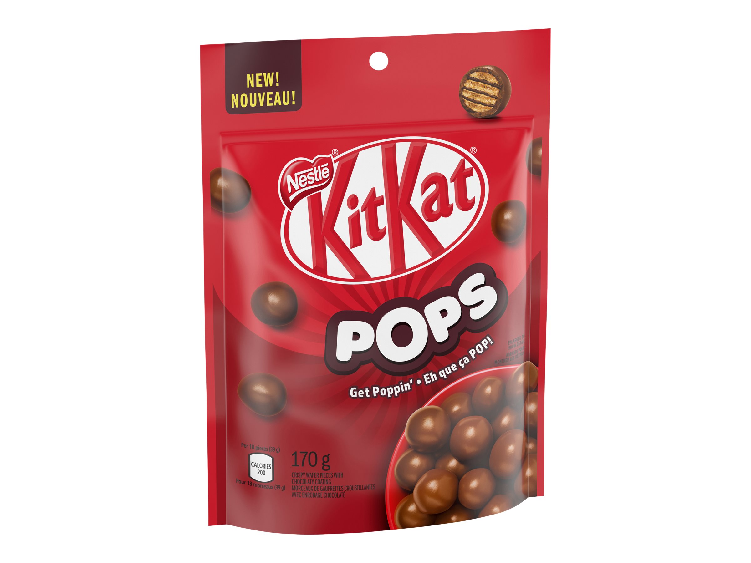 NESTLE KitKat POPS - Milk Chocolate Snacks - 170g