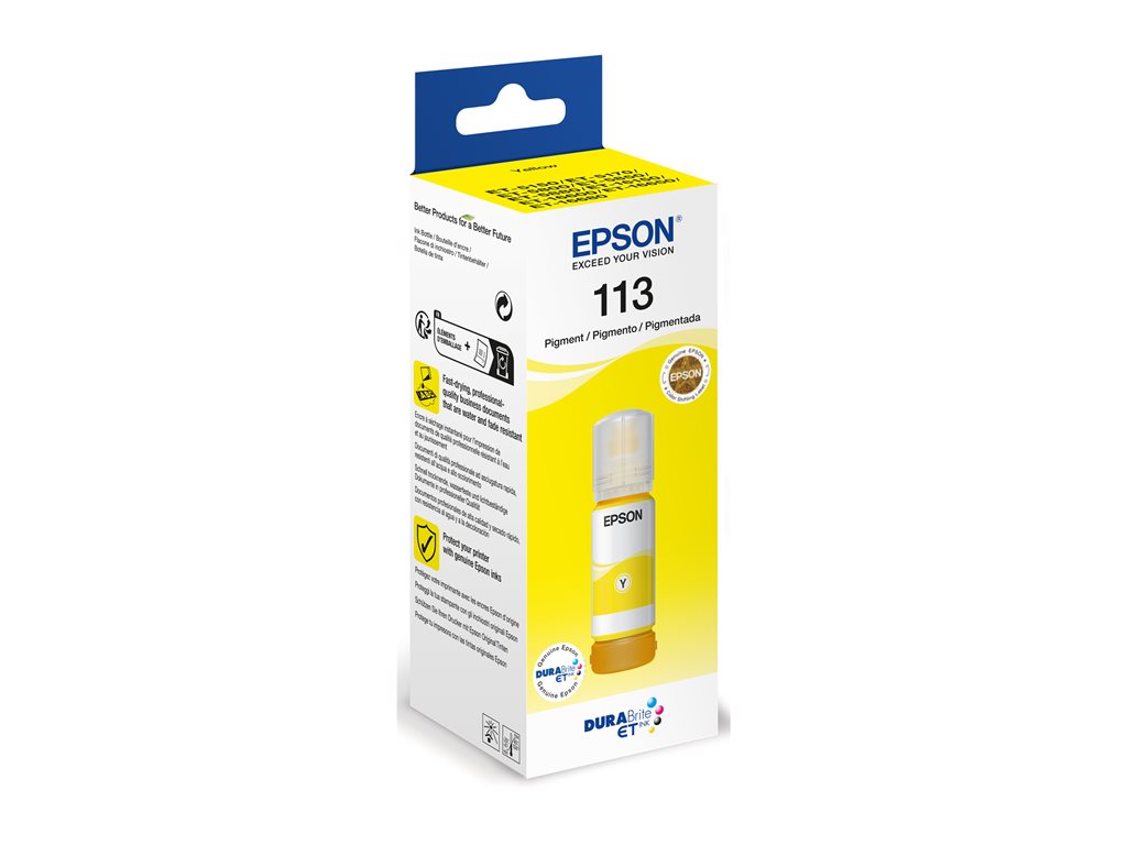 EPSON 6LB 113 EcoTank Pigment Yellow ink