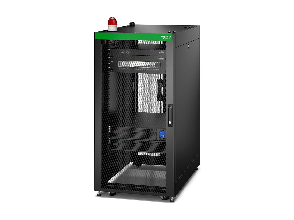 Schneider Electric Easy Micro Data Center - rozvaděč stojanový - konfigurace krytu základny - 24U
