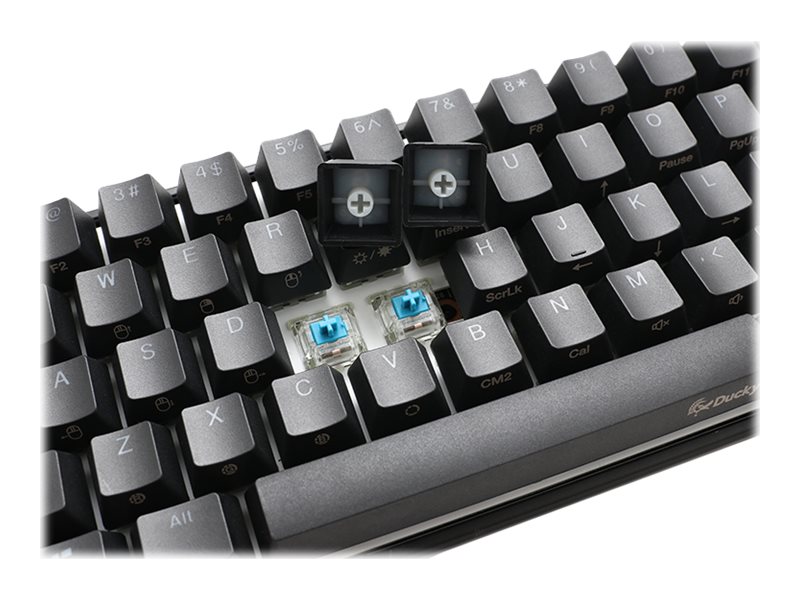Ducky Mecha Mini DKME2061ST Tastatur Mekanisk RGB Kabling Tysk