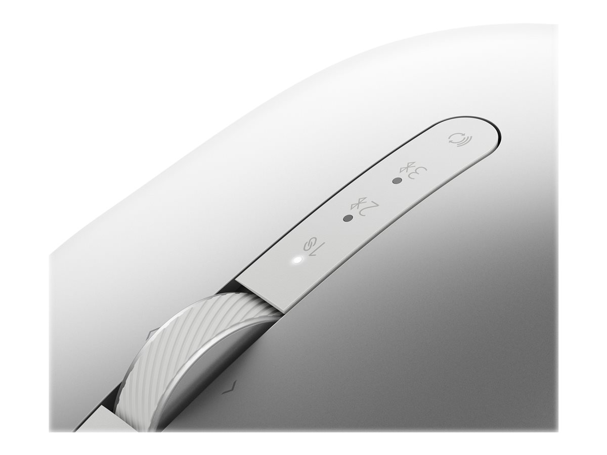 Dell Premier MS7421W - myš - 2.4 GHz, Bluetooth 5.0 - platinová stříbrná – foto 4