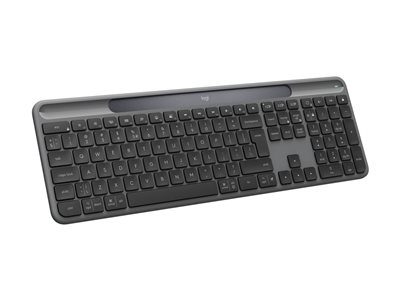 LOGI Slim Solar+ Keyboard Graphite (US)