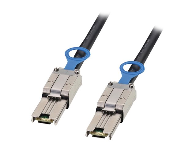 Image of Lindy SAS/SATA II Multilane Infiniband Cable - SAS external cable - 3 m