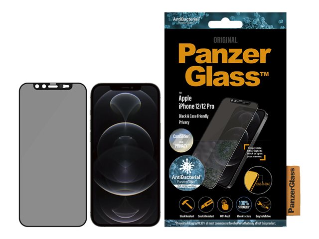 PanzerGlass Black & Case Friendly Privacy - screen protector for mobile phone