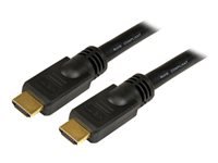 StarTech.com Câble HDMI haute vitesse de 15,2 m M/M - 4K @ 30 Hz - Aucun amplificateur de signal requis - HDMI vers HDMI - Audio/vidéo - Plaqué or (HDMM50)