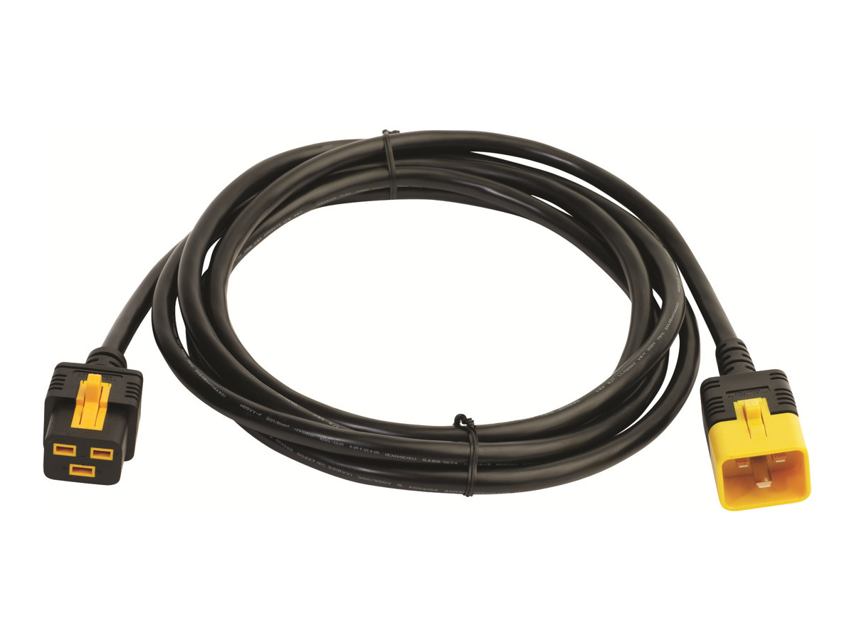 APC - power cable - IEC 60320 C19 to IEC 60320 C20 - 3.1 m