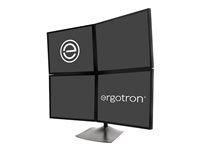 Ergotron 4facher (2x2) Monitor Stand schwarz