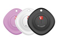 Verbatim My Finder Anti-tab Bluetooth-tag Sort Lilla Hvid