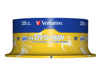 Verbatim 25x DVD+RW 4.7GB