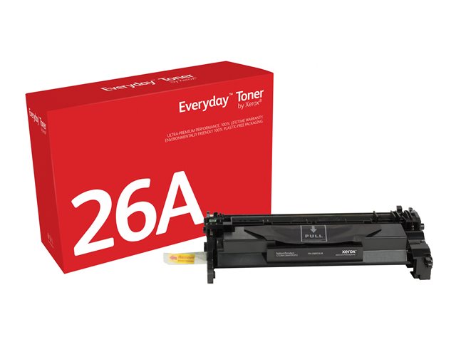 Image of Everyday - black - compatible - toner cartridge (alternative for: Canon CRG-052BK, HP CF226A)