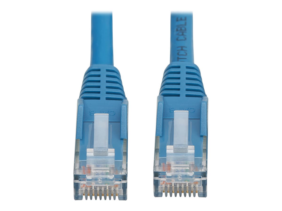 Eaton Tripp Lite Series Cat6 Gigabit Snagless Molded UTP Ethernet Cable (RJ45 M/M), PoE, LSZH, Blue, 10 m (32.8 ft.)