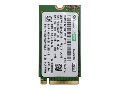 SK Hynix SSD 512gb NVme SK Hynix 512GB NMVe M.2 80mm SSD HFS512GEJ9X108N N29137-001 BC901