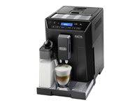 De'Longhi Eletta Cappuccino ECAM 44.666.B - Automatisk kaffemaskine med mælkeskummer - 15 bar - højglanssort/rustfrit stål