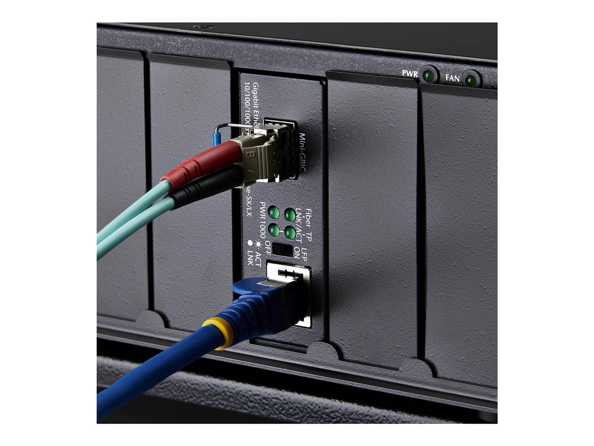 Gigabit SM LC Fiber Media Converter 20km – foto 7