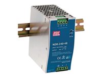 VIVOTEK NDR-240-48 Power supply (DIN rail mountable) AC 90-264/ DC 127-370 V 240 Wat