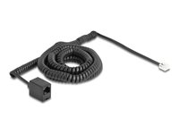 DeLOCK Telefonkabel 10m Sort