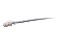 C2G 8ft Cat6a Snagless Shielded Ethernet Cable - TAA Compliant F-Series - Gray