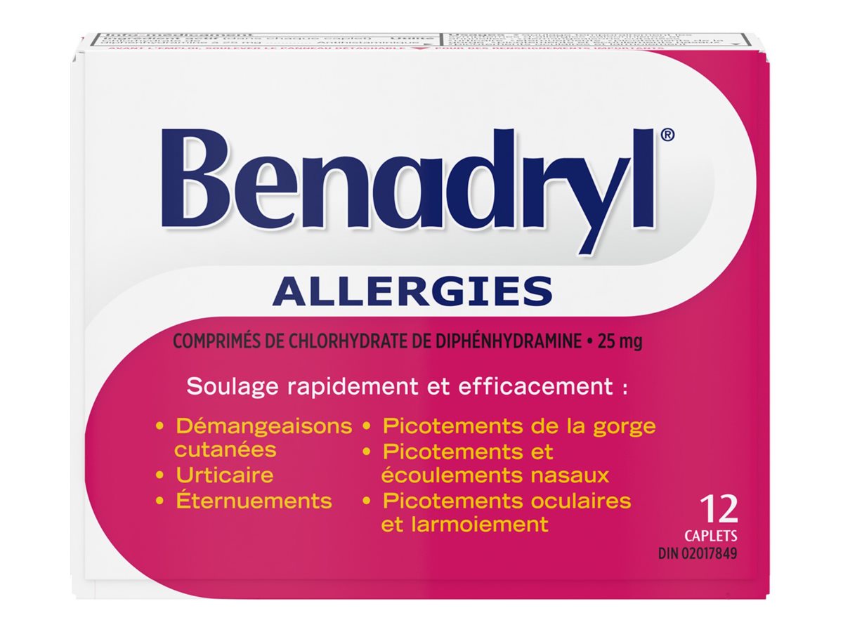 Benadryl Allergy Caplets - 12's