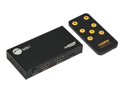 SIIG 2 Port HDMI 4K HDR Splitter / Switcher