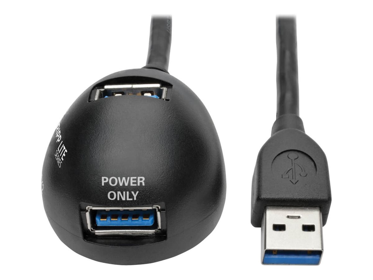 Tripp Lite 6ft 2-Port USB 3.0 SuperSpeed Desktop Extension Cable M/F 6'