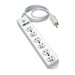 Tripp Lite Safe-IT Power Strip Hospital Medical Antimicrobial 120V 5-15R-HG 6 Outlet 6