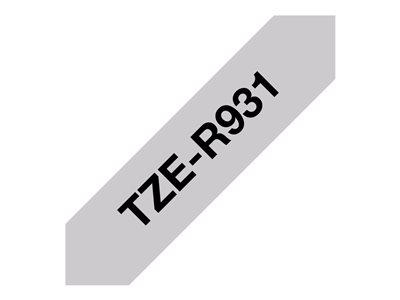 BROTHER P-Touch 12mm light grey/gold