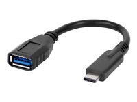 OWC USB 3.1 Gen 1 USB-C adapter 14cm Sort