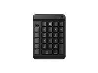 HP 430 - keypad - 9 programmable keys, low profile key travel, swappable keycaps with stickers - English - jack black Input D
