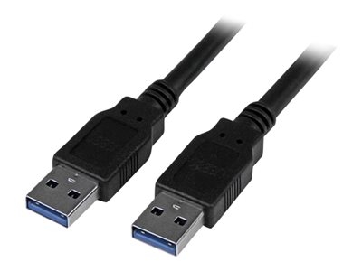 StarTech.com 6 ft / 2m Black SuperSpeed USB 3.0 Cable A to A - USB 3 A (m) to USB 3 A (m) (USB3SAA6BK)