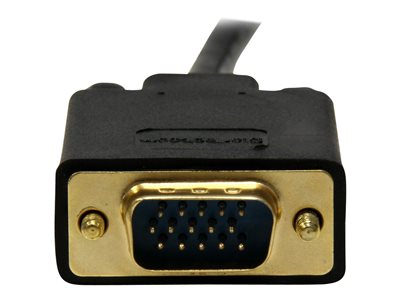 StarTech.com 6ft DisplayPort to VGA Cable - 1920 x 1200 - Active DP to VGA Adapter - DP to VGA Monitor Cable (DP2VGAMM6B)