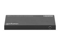 Manhattan HDMI Splitter - video/audio splitter - 4K, 60Hz, with downscaling - 4 ports