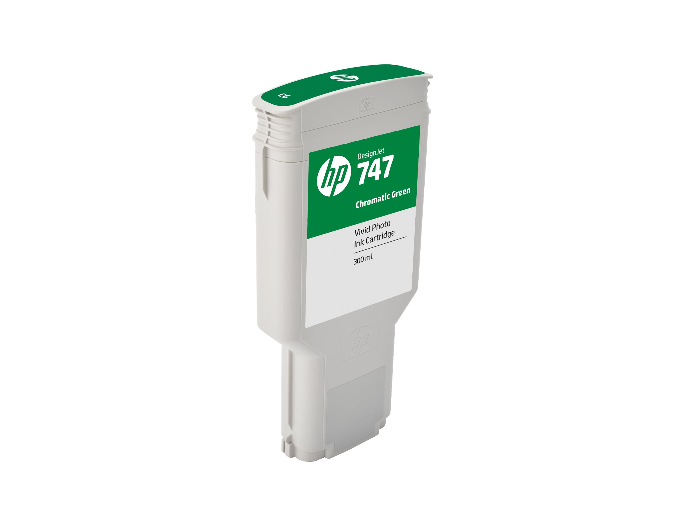 HP 745 matte black original DesignJet ink Product shot Front 79951