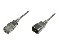 ASSMANN Strøm IEC 60320 C13 Strøm IEC 60320 C14 Sort 5m Forlængerkabel til strøm