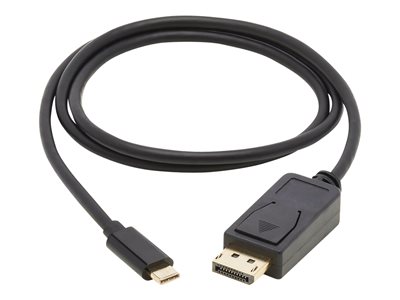 Tripp Lite USB C to DisplayPort Adapter Cable Bi-Directional 4K HDR M/M 3ft - DisplayPort cable - 24 pin USB-C to...