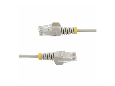 StarTech.com 7ft Gray Slim CAT6 Ethernet Cable, Snagless, 28AWG, LSZH