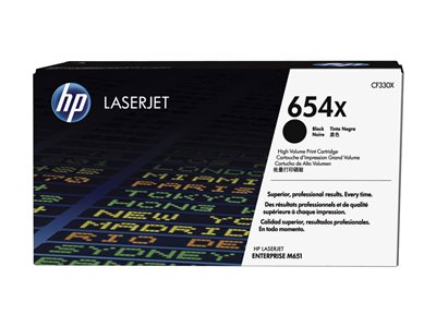 HP 654X High Toner