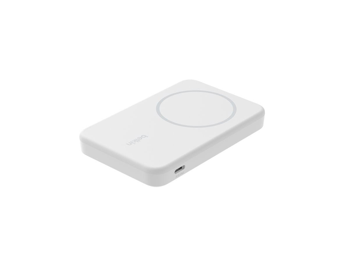 Belkin wireless power bank magnetic with Qi2 USB-C 15 Product shot Back 78850