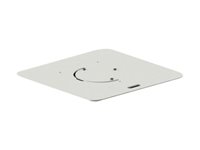 SpacePole C-Frame Mounting component (top mount plate) for enclosure black coun