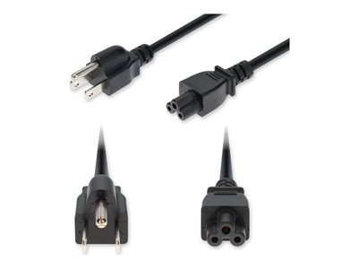 AddOn - Power cable - NEMA 5-15P to IEC 60320 C5
